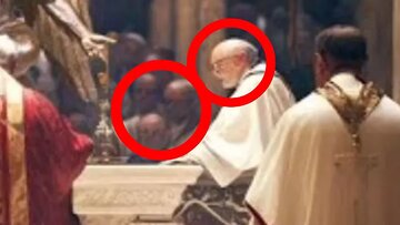 عکس | کشیشهای شیطانپرست واتیکان/ این تصویر جنجالی واقعی است؟ عکس | کشیشهای شیطانپرست واتیکان/ این تصویر جنجالی واقعی است؟