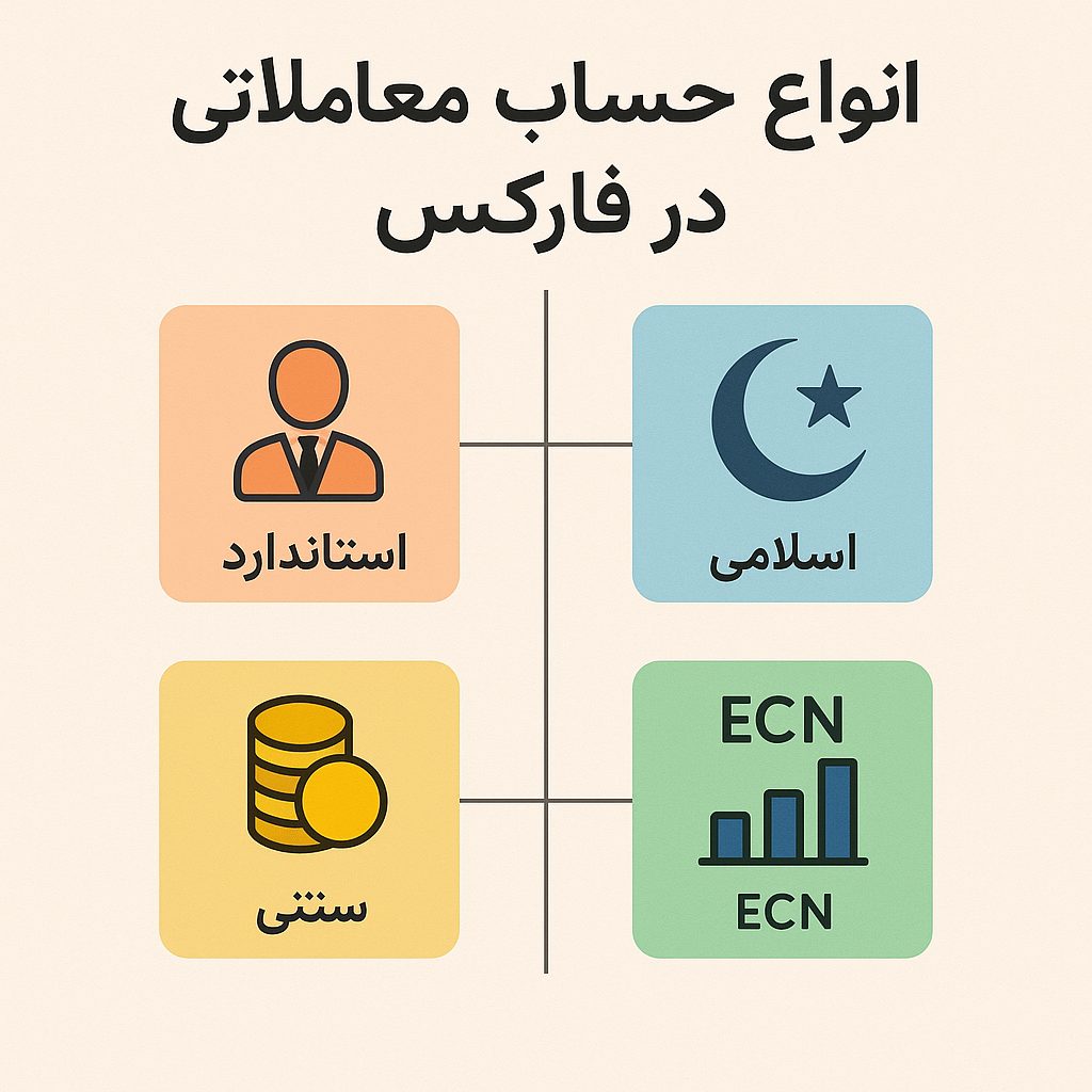انواع حساب معاملاتی در فارکس؛ راهنمای انتخاب مناسب‌ترین حساب برای شما