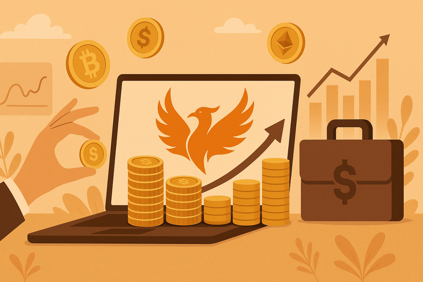 مدیریت سرمایه با فونیکس در بازار ارزهای دیجیتال