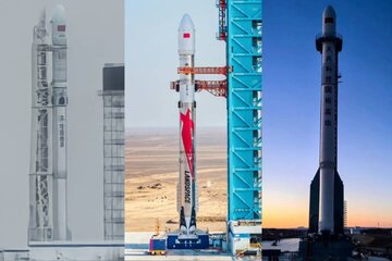 رقیب قدرتمندترین موشک جهان، روی سکوی پرتاب رفت رقیب قدرتمندترین موشک جهان، روی سکوی پرتاب رفت