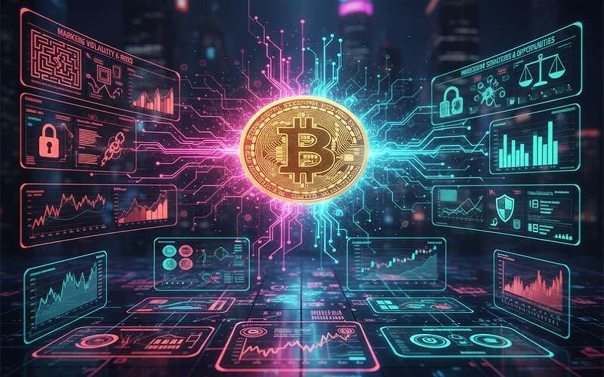 بررسی نوسانات بیت کوین و استراتژیهای مناسب برای سرمایه گذاری