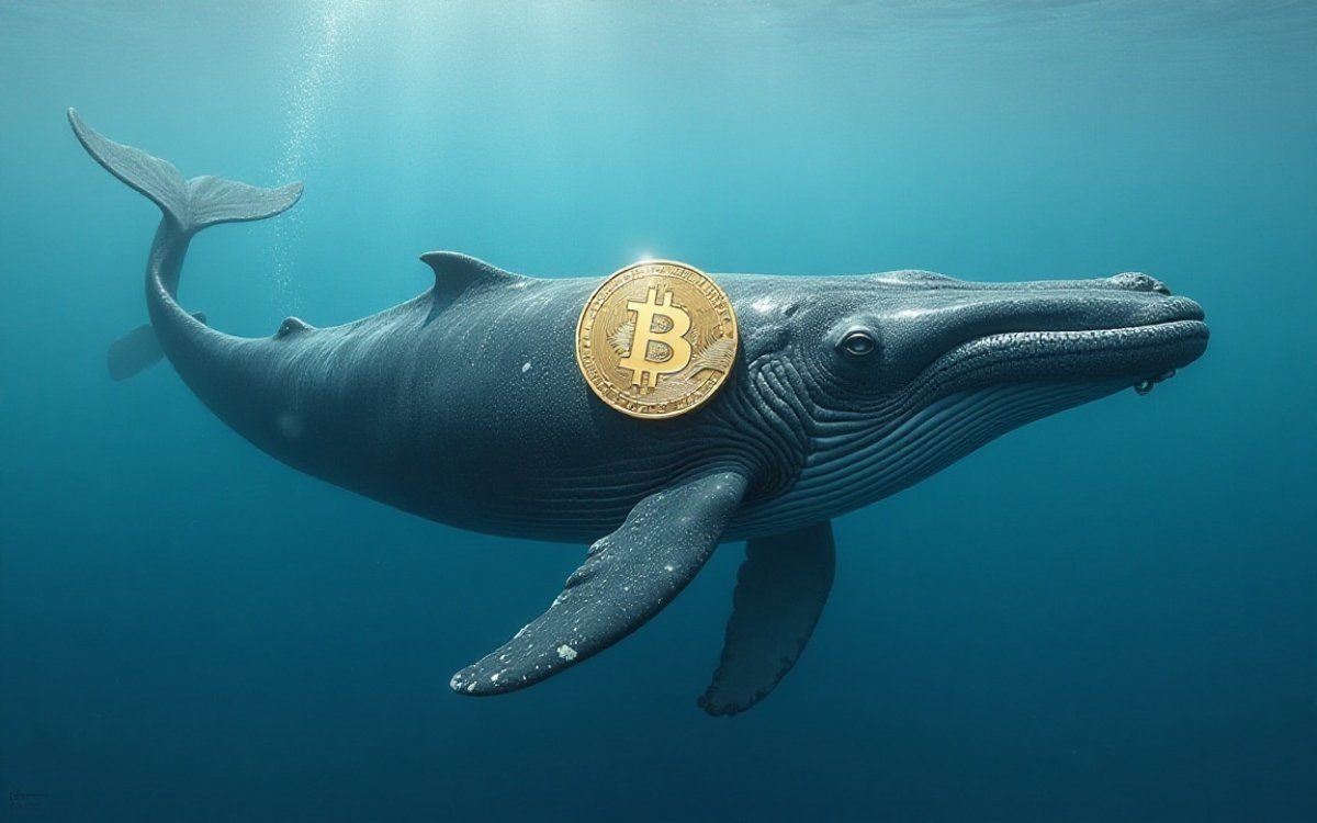 افزایش خرید بیت کوین توسط نهنگ‌ها علیرغم نوسانات بازار