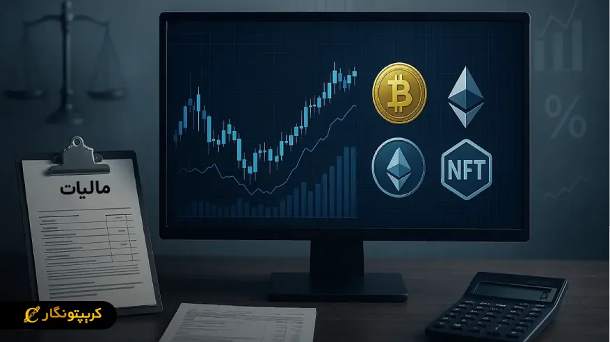 روندهای حقوقی جدید در مالیات رمزارزها اخذ مالیات از درآمد حوزه های دیفای و NFT