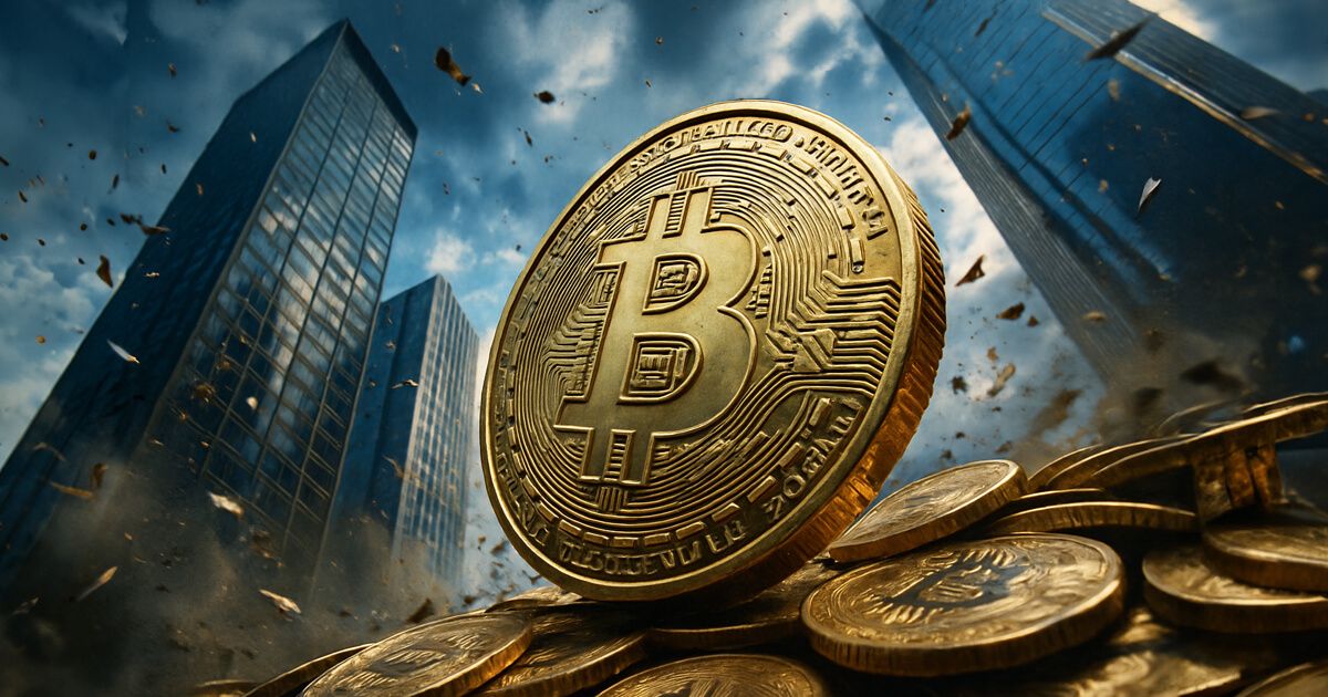 کاهش قیمت بیت کوین همزمان با رشد بازارهای سنتی کاهش قیمت بیت کوین همزمان با رشد بازارهای سنتی