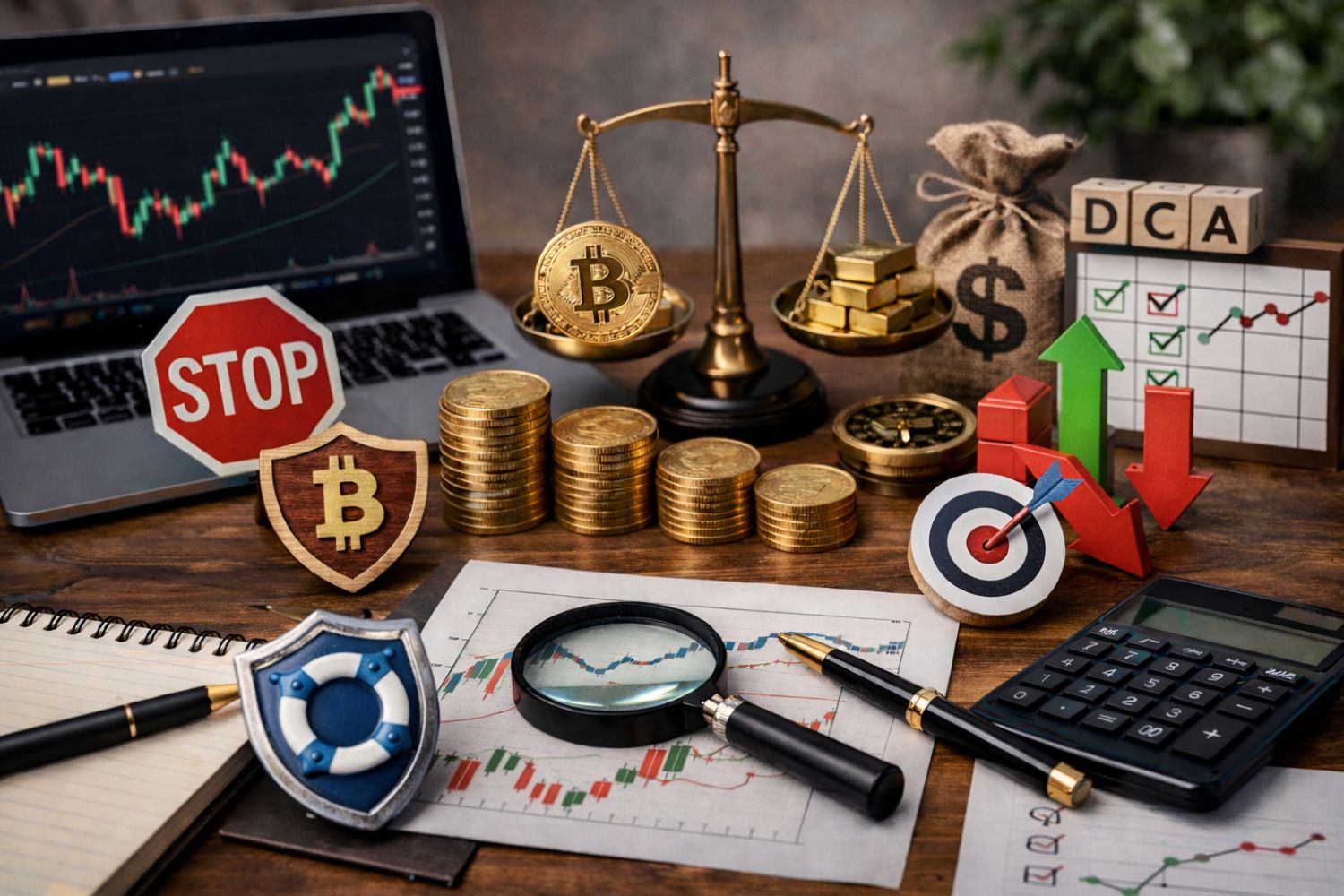 استراتژی‌های اثبات‌شده برای کاهش ریسک در سرمایه‌گذاری بیت‌کوین
