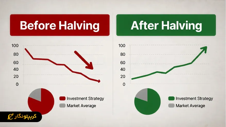 استراتژی های سرمایه گذاری قبل و بعد از هاوینگ