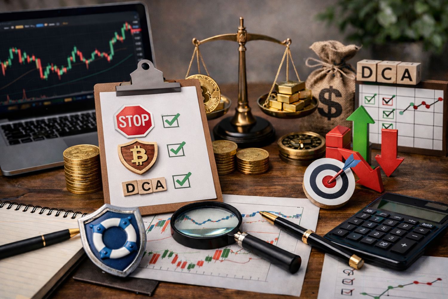 جمع‌بندی نکات کلیدی مدیریت ریسک در سرمایه‌گذاری بیت‌کوین