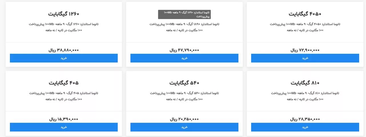 قیمت اینترنت ثابت مخابرات افزایش یافت